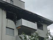 Ein Wohnungsbrand in Kriens LU hat am Sonntag ein Menschenleben gefordert. (Bild: Luzerner Polizei)