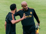 Verpasst Vincent Kompany (rechts) nach der EM 2016 auch die WM in Russland? (Bild: KEYSTONE/AP/GEERT VANDEN WIJNGAERT)