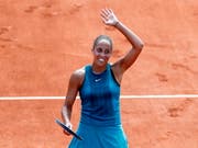 Premiere für Madison Keys in Paris: Erstmals steht sie an der Porte d'Auteil im Viertelfinal (Bild: KEYSTONE/EPA/GUILLAUME HORCAJUELO)