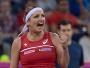 Macht derzeit eine schwierige Zeit durch: Timea Bacsinszky (Bild: KEYSTONE/GEORGIOS KEFALAS)