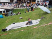 Freie Plätze an Hängen - das habe es früher kaum gegeben, sagt Festivalgründer Freddy Geiger. (Bild: Hanspeter Schiess)