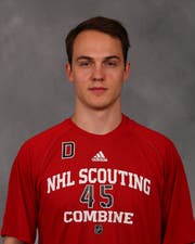 War im Entwicklungscamp der New York Rangers: Nico Gross. Bild: Bill Wippert/ Getty)