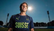 Yann Sommer bei herrlichem Wetter auf dem Trainingsgelände. (Bild: Toto Marti/Freshfocus (Toljatti, 30. Juni 2018)