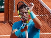 Auf Kurs zum 11. Titel: Rafael Nadal (Bild: KEYSTONE/EPA/GUILLAUME HORCAJUELO)