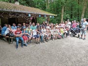 Drei Generationen feiern am Heidelberg gemeinsam den Abschluss des Schuljahres. (Bild: Kurt Lichtensteiger)