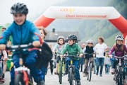 Auch die Jüngsten bewegten sich in Emmetten. (Bild: PD)