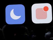 Apple zeigt an seiner Entwicklerkonferenz Neuigkeiten für iOS 12. (Bild: KEYSTONE/AP/MARCIO JOSE SANCHEZ)
