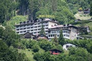Hier, im Hotel Waldegg in Engelberg, soll sich der thailändische König aufhalten. (Bild: Urs Flüeler/Keystone (Engelberg, 5. Juni 2018))
