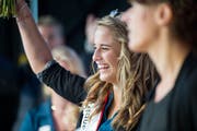 Nadja Anderes wurde 2012 an der Wega zur Apfelkönigin gewählt. (Bild: Stefan Beusch)