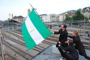 2011 inszenierte Milo Rau am Theater St.Gallen die Kunst- und Politaktion "City of Change". (Bild: Theater St.Gallen)