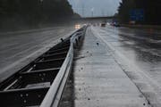 Der Schaden an der Leitplanke beträgt rund 20 000 Franken.