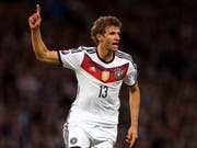 Thomas Müller lässt es im deutschen Team wieder "müllern" (Bild: KEYSTONE/AP/SCOTT HEPPELL)