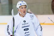 Neu beim EVZ: der Tessiner Dario Simion. Bild: Thomas Delley/Keystone.