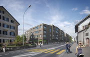 So soll die Überbauung Oberhof dereinst aussehen. (Visualisierung: PD/Zentrum Oberhof AG)