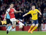 Arsenals Granit Xhaka gibt es künftig auch auf Amazon zu sehen (Bild: KEYSTONE/AP/TIM IRELAND)