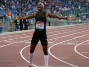 Abderrahman Samba ist der Überflieger der bisherigen Diamond-League-Saison (Bild: KEYSTONE/AP/GREGORIO BORGIA)