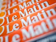Keine gedruckte Ausgabe mehr: "Le Matin" erscheint künftig nur noch online. (Bild: KEYSTONE/VALENTIN FLAURAUD)
