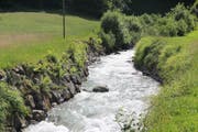 Das Wasser des Erstfelder Alpbachs soll für die Stromproduktion genutzt werden. (Bild: Paul Gwerder (Erstfeld, 26. März 2018))