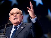 "Kim bettelte auf Händen und Knien um Gipfel mit Trump": der Anwalt des US-Präsidenten, Rudy Giuliani. (Bild: KEYSTONE/AP/ANDREW HARNIK)