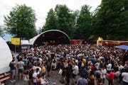 Impression vom B-Sides Festival auf dem Sonnenberg. (Bild: Dominik Wunderli, 15.06. 2017)