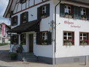 Einladend auch von aussen: der «Ochsen» in Matzingen. (Bild: Urs Bader)