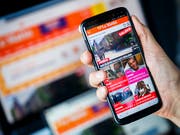 Keine gedruckte Ausgabe mehr: "Le Matin" erscheint künftig nur noch online. (Bild: KEYSTONE/VALENTIN FLAURAUD)