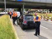 Verkehrskontrolle der Luzerner Polizei in Kriens. (Bild: PD)