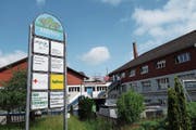 Auf dem Fremo-Areal wird der Neubau entstehen, in dem ein Teil der Gemeindeverwaltung provisorisch untergebracht wird. (Bild: PD)
