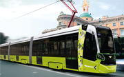 Visualisierung einer Metelitsa-Strassenbahn in St.Petersburg. (Bild: PD)