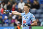 Der Luzerner Goalie Jonas Omlin (Bild: Martin Meienberger/freshfocus)