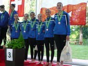 Die Jugend 2: Ladina Lippuner, Noemi Büchel, Leila Marxer, Nadina Klauser, Jessica Jütz und Zana Cekaj (von links).