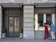 Das Luxusgüterunternehmen Lalique - hier die Filiale in Zürich - geht am 25. Juni an die Schweizer Börse SIX. (Bild: KEYSTONE/MELANIE DUCHENE)