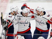 Die Spieler von Washington hatten allen Grund zum Jubeln (Bild: KEYSTONE/AP/ROSS D. FRANKLIN)