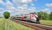 Visualisierung eines Stadler-Tri-Mode-Fahrzeugs für Wales. (Bild: PD)