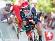 Wird die Tour de Suisse nicht zum vierten Mal gewinnen: der am Knie verletzte Portugiese Rui Costa (Bild: KEYSTONE/ALEXANDRA WEY)