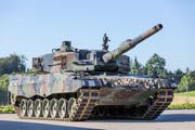 Die Leopard-Panzer sind aus dem ehemaligen Armee-Motorfahrzeugpark Rothenburg verschwunden. (Bild: Keystone/Gaëtan Bally, 17. Juli 2014)