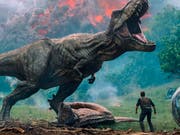Der Film «Jurassic World» ist in Nordamerika weiterhin ein Kassenschlager. (Bild: KEYSTONE/AP Universal Pictures)