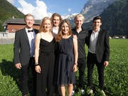 Patrick Marbacher, Nora Schweizer, Wendelin Gauger, Aline König, Andri Ragettli und Marco Kohler.