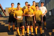 Das siegreiche Team bei den Erwachsenen: die «Wolfenschiesser Sharks».