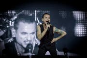 Dave Gahan, Frontmann der Band Depeche Mode. (Bild: Ralph Ribi)