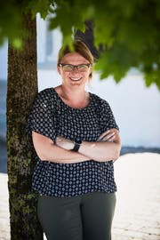 Beatrice Barnikol ist die neue Gemeindepraesidentin von Honau. (Bild: Jakob Ineichen 26.06.2018)).