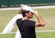 Ist bereit für seinen ersten Auftritt: Roger Federer.(Bild: Sven Thomann/blick/freshfocus)