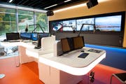 Das Studio von Radio Pilatus im Maihof. (Bild: Boris Bürgisser, Luzern, 13. Oktober 2015)