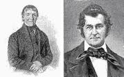 Stammvater der Nesslauer Familie Kuhn war Johannes Kuhn-Hässig (links). Heinrich Kuhn war einer seiner vier Söhne. (Bild: PD)