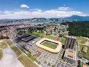 Swissporarena: Auch künftig vor allem von Fussballfans genutzt. (Bild: Philipp Schmidli)