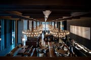 Das Hotel The Chedi in Andermatt. (Bild: Pius Amrein, Andermatt, 9. Dezember 2013)