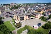 Bereits 2015 hätte das Andreaszentrum im Gossauer Ortskern einem Neubau weichen sollen. Seither hat sich wenig getan. (Bild: Benjamin Manser)