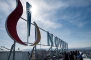 Positiver Leitindex – auch dank Novartis-Aktien. Bild: Georgios Kefalas/Keystone (Basel, 30. März 2017)