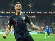 Mario Mandzukic schoss Kroatien ins Glück (Bild: KEYSTONE/EPA/PETER POWELL)