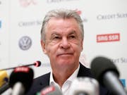 Äusserte sich kritisch zum Umgang des DFB mit Mesut Özil und Ilkay Gündogan: Ottmar Hitzfeld (Bild: KEYSTONE/PETER KLAUNZER)